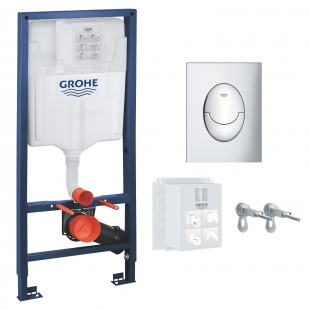 Инсталляция Grohe Rapid SL 3 в 1, для подвесного унитаза, 39503000